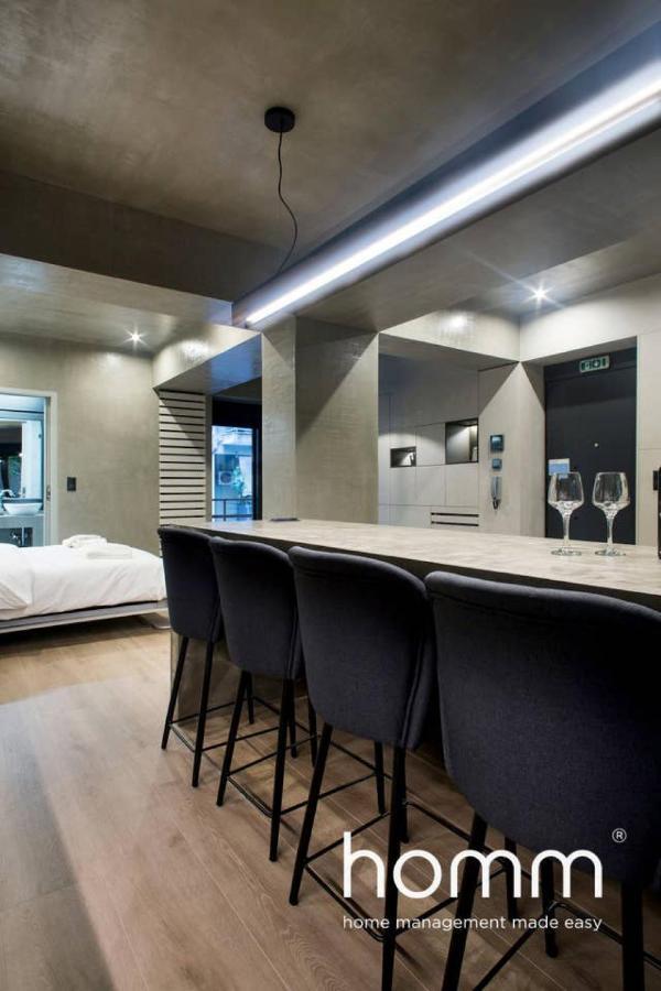 Unique Urban Homm Studio In Piraeus, Alkiviadou Appartement Buitenkant foto
