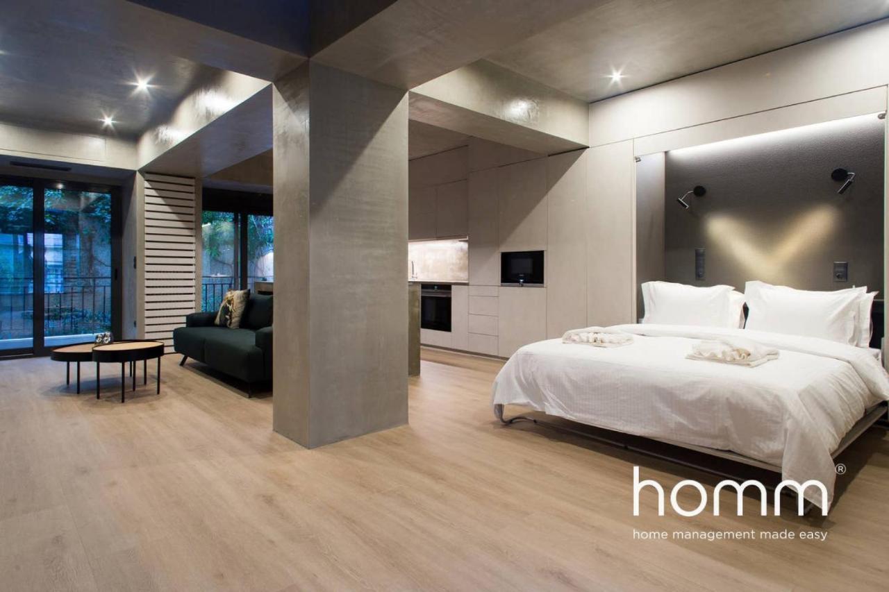 Unique Urban Homm Studio In Piraeus, Alkiviadou Appartement Buitenkant foto