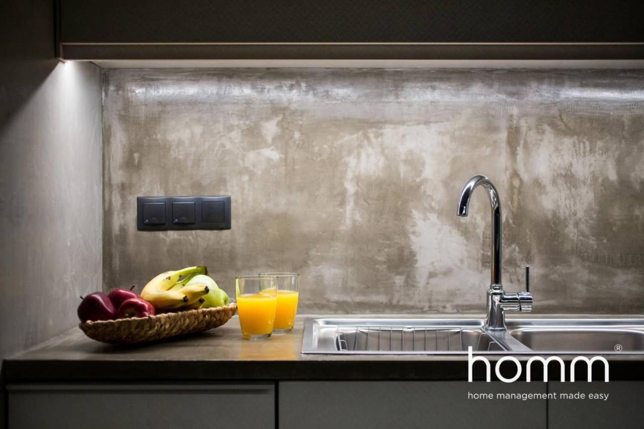 Unique Urban Homm Studio In Piraeus, Alkiviadou Appartement Buitenkant foto