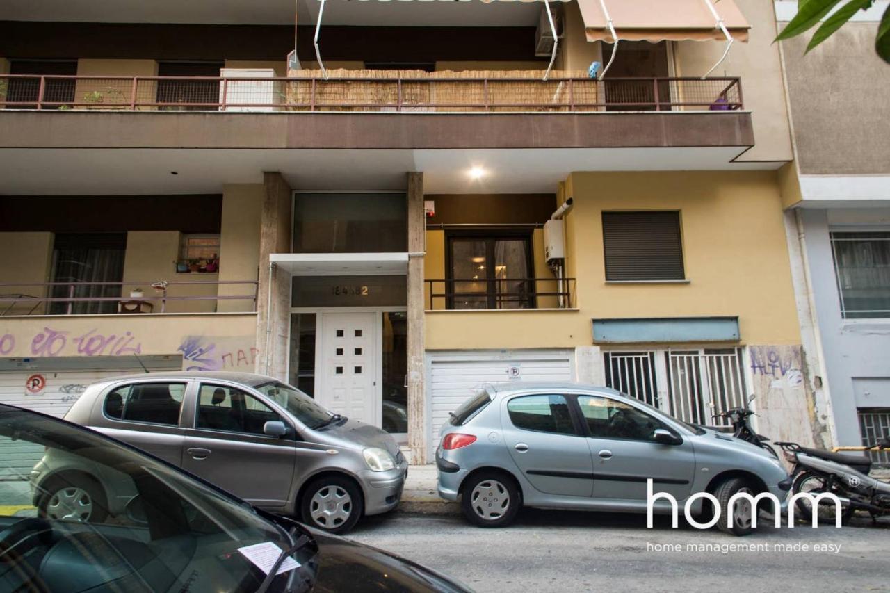 Unique Urban Homm Studio In Piraeus, Alkiviadou Appartement Buitenkant foto