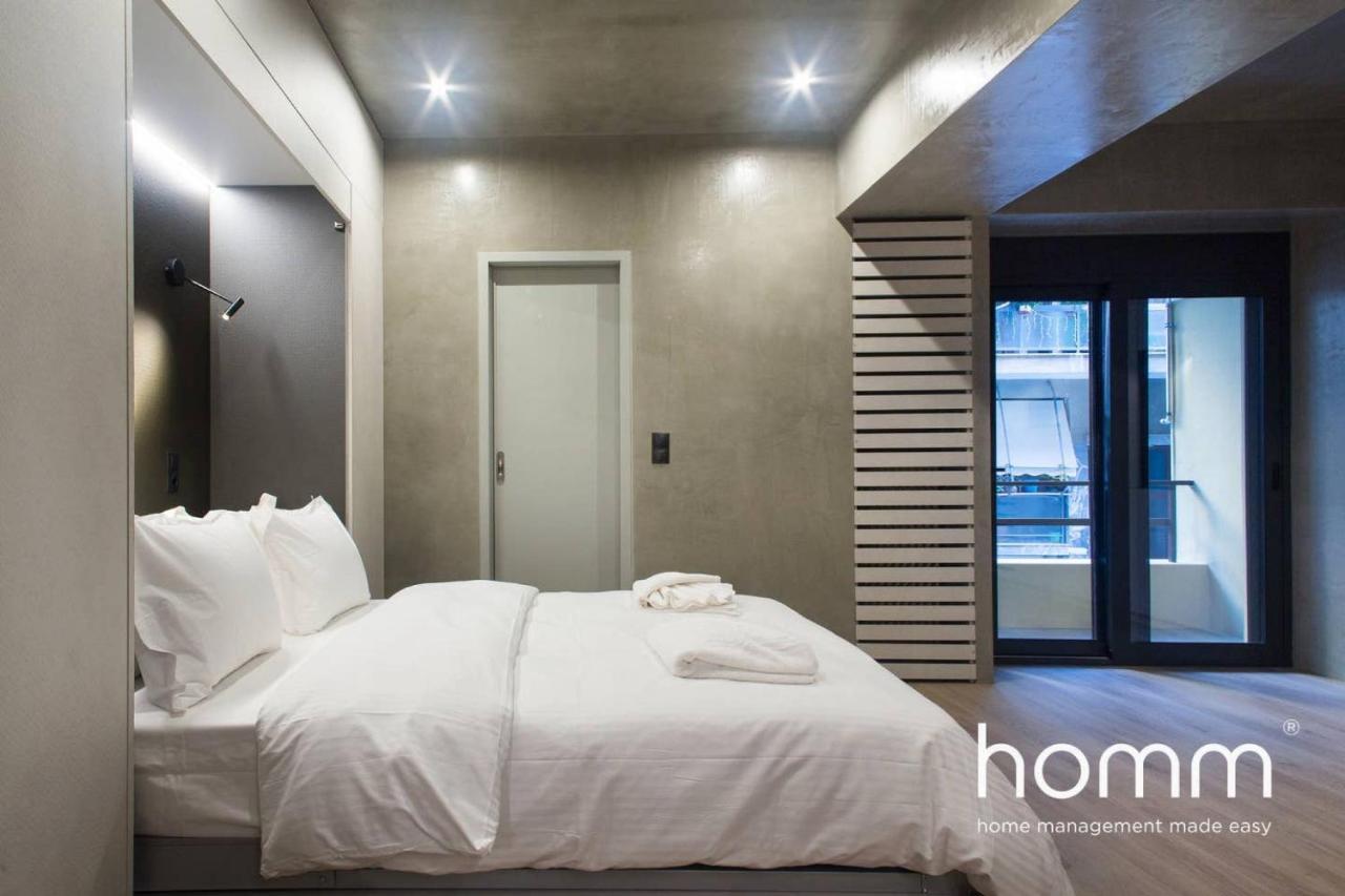 Unique Urban Homm Studio In Piraeus, Alkiviadou Appartement Buitenkant foto