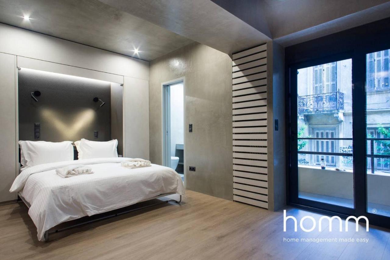 Unique Urban Homm Studio In Piraeus, Alkiviadou Appartement Buitenkant foto