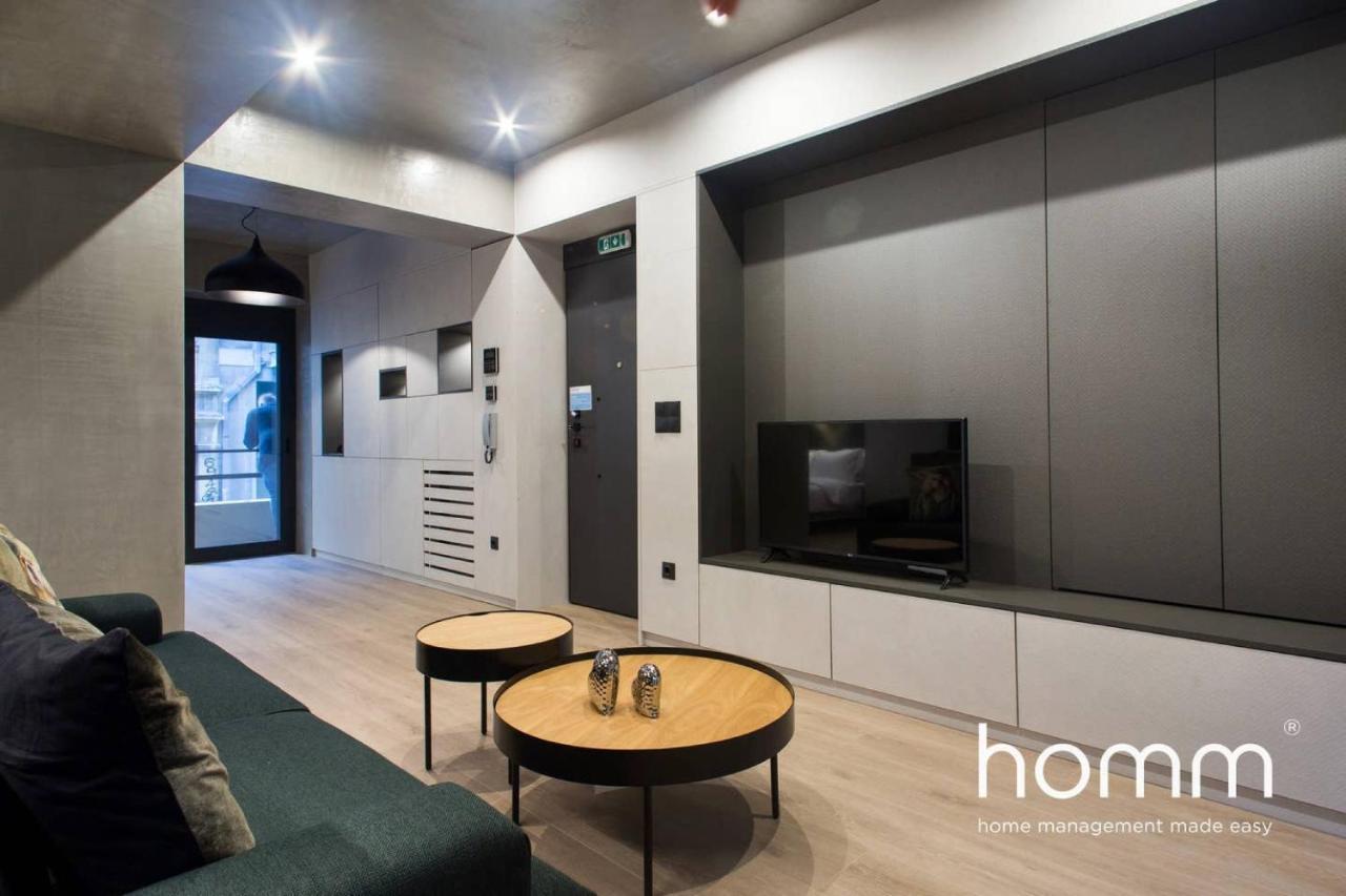 Unique Urban Homm Studio In Piraeus, Alkiviadou Appartement Buitenkant foto