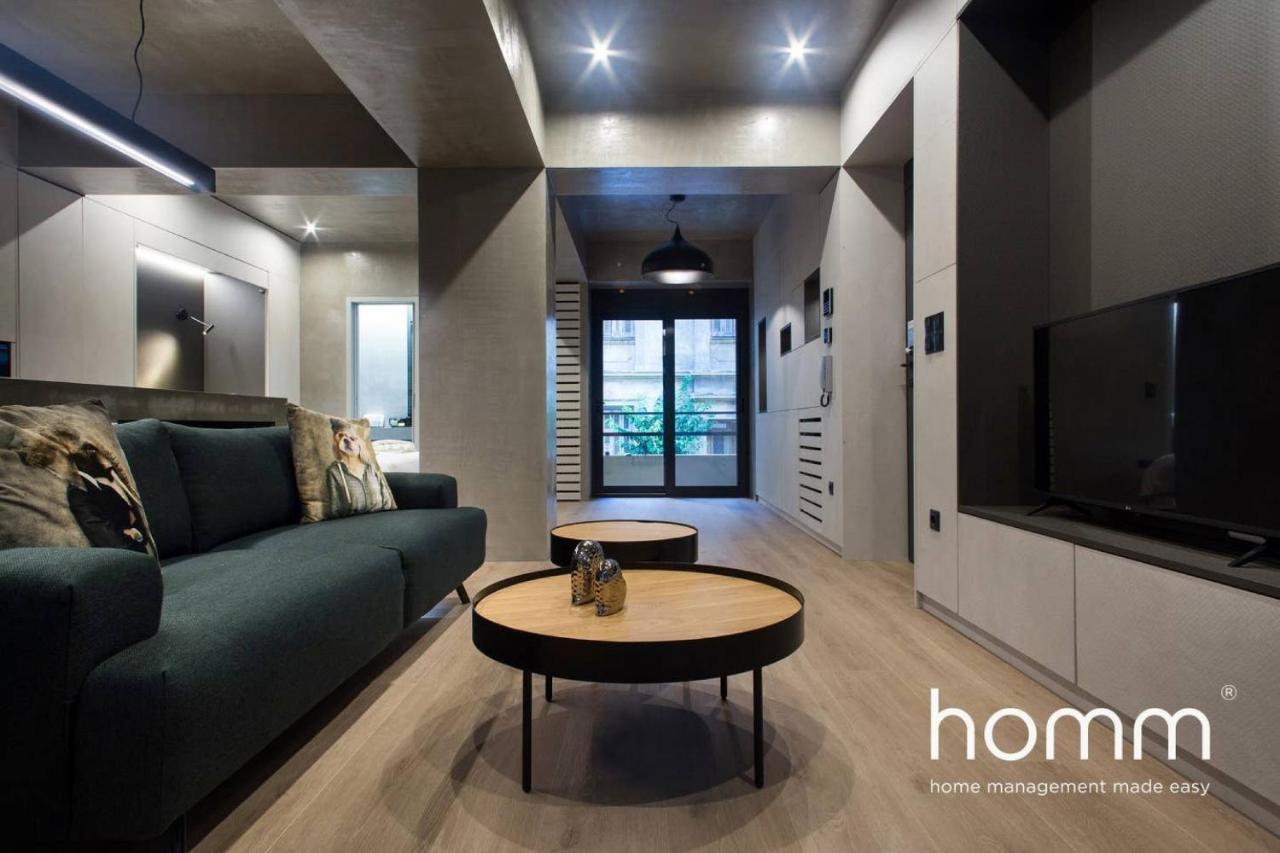 Unique Urban Homm Studio In Piraeus, Alkiviadou Appartement Buitenkant foto