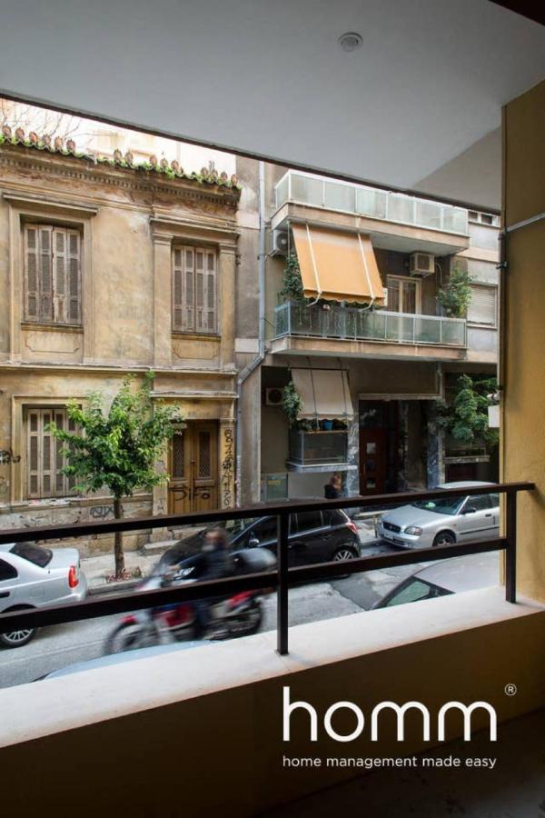 Unique Urban Homm Studio In Piraeus, Alkiviadou Appartement Buitenkant foto