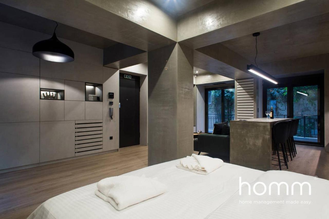 Unique Urban Homm Studio In Piraeus, Alkiviadou Appartement Buitenkant foto