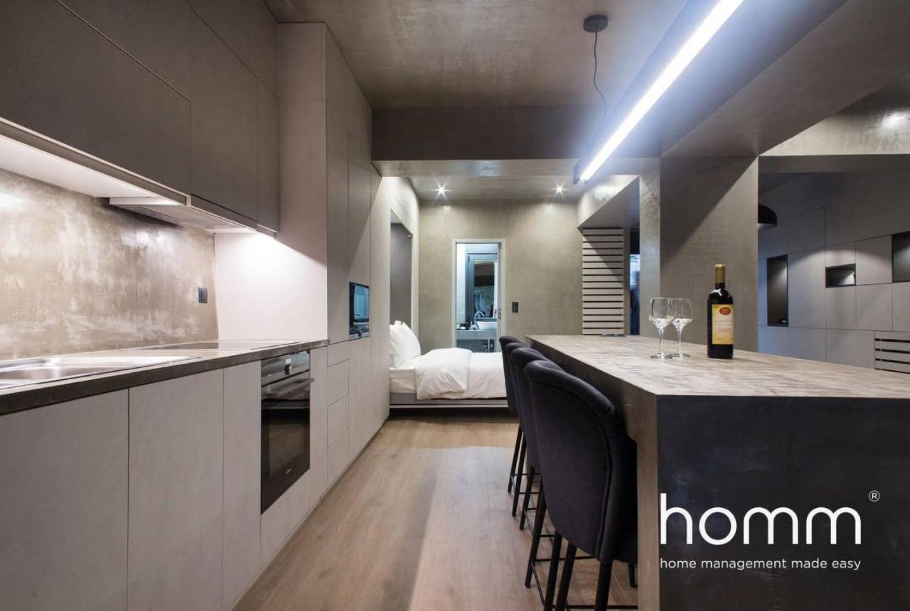 Unique Urban Homm Studio In Piraeus, Alkiviadou Appartement Buitenkant foto